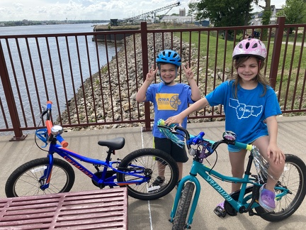 JB and Greta Bike Ride2